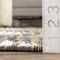 Nuloom Hand Braided Marla Denim And Jute Diamonds Area Rug 4ft x 6ft ASDR02D-406 - alternate 5